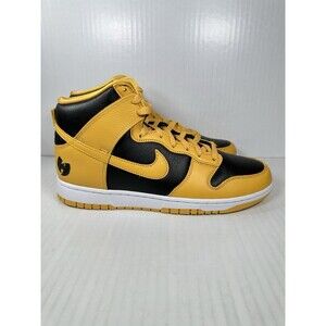 Size 9.5 - Nike Wu-Tang x Dunk High Retro Premium 2024 Yellow Black NEW